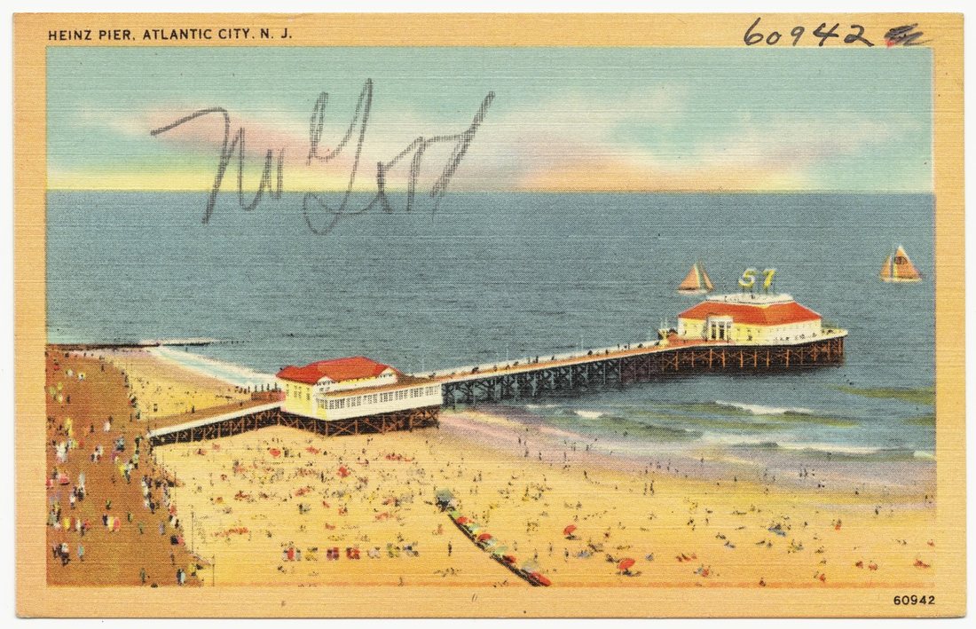 57, out at sea. Atlantic City